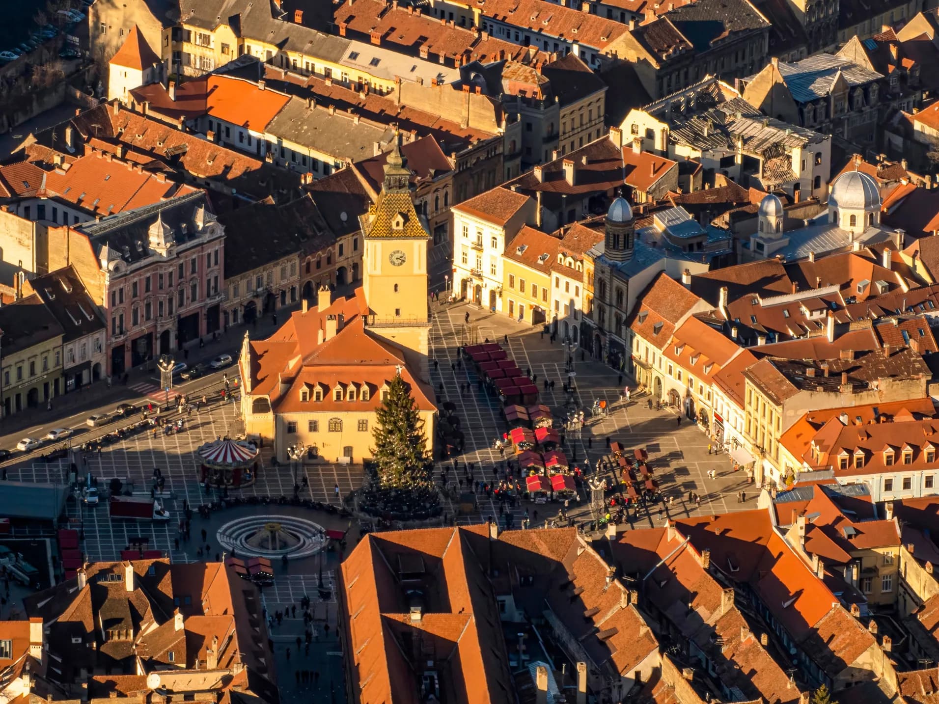 Vedere panoramică Brașov
